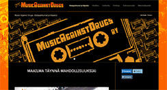 Desktop Screenshot of musicagainstdrugs.info